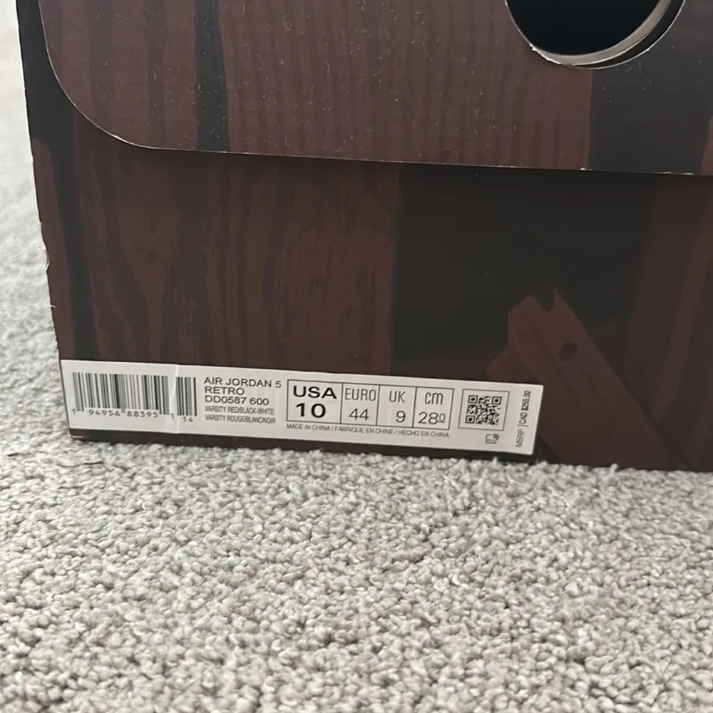 Jordan 5 Raging Bull - Picture 3 of 7